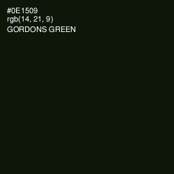 #0E1509 - Gordons Green Color Image